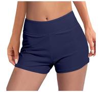 Women Swimwear Quick Drying Period Pants for Women Menstrual Leakproof Swim Shorts Full Coverage Tankinis Swim Bottoms High Waisted Swimming Bathing Suit Bottoms for Girls Teens Dark Blue