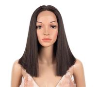 Women Synthetic Lace Wig Short Hair Bob Wig Shoulder Wigs Lace Part Cosplay Wig F5-6A 14inches-35CM