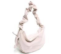 Women Synthetic Leather Adjustable Shoulder Bag Pleated Solid Color Zipper | Cloud-Shaped Tote Purse Vintage Hobo Handbag for Party Shopping Daily Use
