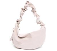 Women Synthetic Leather Pleated Vintage Hobo Handbag with Zipper Daily
