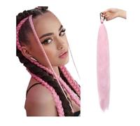 Women Synthetic Ponytail Wig Extension with Color Boxing Braid and Rubber Band Daily use(A16)