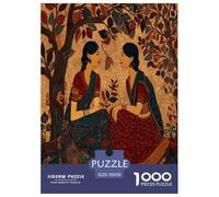 Women Talking Under The Tree Puzzle 70x50cm/1000pcs Erwachsene Puzzle,Home Decor