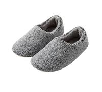 Women Teddy Fleece Fully Closed Back Winter Indoor House Bootie Slippers