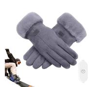 Women Thermal Gloves | Touch Screen Quick Heating Winter Gloves - Cold Weather Ergonomic for Traveling Cycling Women Girls