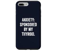 Women Thyroid Sponsored Anxiety Tee Autoimmune Humor Warrior Case for iPhone 7 Plus/8 Plus