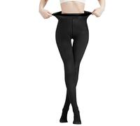 Women TightsThermal Tights Fleece Lined Women Translucent Pantyhose Black Stretch Sheer Thick Tights Ladies Thermal Leggings Winter Warm Stocking Thigh High Stockings