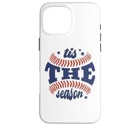 Women Tis The Season Baseball Mom Case for iPhone 16 Pro Max