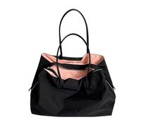 Women Top-Handle Bags Large Capacity Commuter Tote Bags with Zipper | Shoulder Bag 14 1 2 x 5 91 inches Nylon Waterproof Spacious Inner Pockets