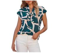Women Tops Women Bee Kind T-Shirt Ladies Bee Graphic Shirt Crew Neck Short Sleeve Summer Tee Tops Smart Tops for Women UK Blouse (Green, L)