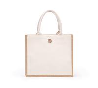Women Tote Open Pocket Shopping Bag Burlap Boutique Shop Bachelorette Beach Bag Giftbag Popular Reusable Hand Bag
