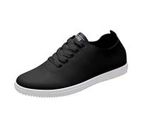Women Trainers Seamless Interior Knit Trainers Eliminates All Interior Seams to Prevent Irritation Perfect for Diabetic Neuropathy or Running Shoes Black