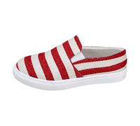 Women Trainers,Womens Trainers,Men's Alp Rope 2.0 Loafer Flat (Red, 6.5)