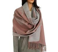 Women Tree Life Blanket Scarf - Winter Scarfs, Reversible Pashmina Shawl, Women's Scarves And Wraps, Ladies Scarf Thick Blanket, Warm Scarf Big Large Wrap, Tree Of Life Womens (Cashmere: Nude Pink)