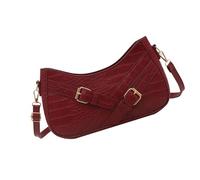 Women Trendy Crossbody Bag Korean Styles Shoulder Bag Trendy Armpit Simple Messengers PU Leather Messengers Women Shoulder Korean Styles Crossbody Underarm Stylish Armpit