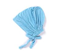 Women Under Scarf Hat Hijab Cap, Islamic Muslim Hijab Undercap Under Inner Under Scarf Hat Back Tie Closure Turban Head Wraps Solid Color Underscarf Hijab Cap Chemotherapy Sleep Cap