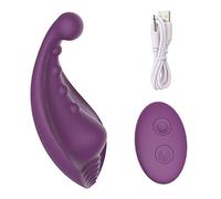 Women Vibrating Panties 10 Speed Vibrating Egg Stimulator Wireless Remote Control Clit Massager Adult Toys,Purple