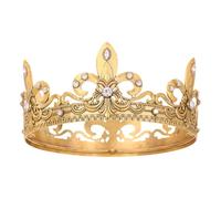Women Vintage Rhinestones Crowns Bride Queen Wedding Party Elegant Headband 907