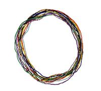 Women Waist Chain 10pcs Bead Body Chain Chic for Girls Halloween | Lightweight Comfortable Wear, Bikini Shows and Halloween, Colorful Bead Waist Chain for Women Girl