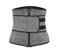 Women Waist Trainer Corset Top with Belt Tummy Control Waist Cincher Trimmer Sauna Sweat Slimming Body Shaper Workout Girdle Belly Band Stomach Fat Burner Sports Fitness Belt Postpartum Belly Wrap