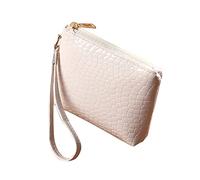 Women Wallet Fashion Bag And Very Portable Light And Large Capacity Wallet Hand Small (White, One Size)