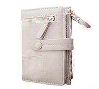 Women Wallets Short Holder Purses Fold Small Female Card Purse Wallet Note 10+ Case Wallet Men (White, One Size)
