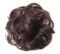 Women Wavy Curly Bun Synthetic Bud Hair Extension Chignon Hairpieces Durability