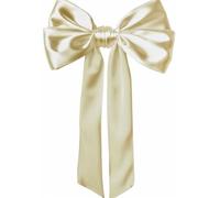 Women Wedding Satin Sash Belt 4'' Wide Double Side Chiffon Sash Bridal Waist Belts, Champagne, 4 Inch