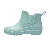 Women Wellington Boots Size 6.5 Boots Women Non Slip Detachable with Cotton Inside Rain Boots Outdoor Rubber Shoes Anti-Slip Short Chelsea Welly Boots Mint Green