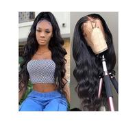 Women Wig 13x4 Body Wave Lace Front Wigs 16-22 Inch Pre Plucked Indian Human Hair Swiss Lace Wigs Wigs for women(22inches)