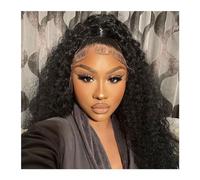 Women Wig 5x5 Lace Closure Wig 13x4 Deep Wave Lace Front Human Hair Wigs For Women 360 Water Wave Human Hair Full Lace Brazilian Glueless Wigs for women(Color:360 Full Lace Wig,Size:24inches)