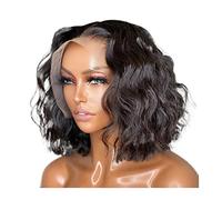 Women Wig Short 5x5 Lace Front Wig 13x6 Lace Frontal Human Hair Wigs Wave Remy Hair Short Wave Lace Wig 150%/180%/200% Density grey wigs for women
