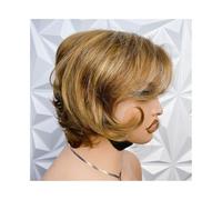 Women Wig Transparent 13X4 Lace Frontal Wavy Human Hair Highlight Lace Wig PrePlucked Hairline Wigs for women(Highlight P427)
