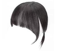 Women Wigs Synthetic Toupee Bangs Toppers Replacement Fringe Hair Toupee For Daily Wear Black Fringe Hair Hairpieces