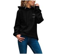 Women/Winter Fashion Pullover Casual Full Sleeve Geometric Print Sweatshirt Fashion Hoodie Pullover T Shirts Ladies Summer, black, XL