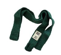 Women Winter Maillard Styling Neckerchief Harajuku Decorative Scarf Thin Knitted Neck Guard Lightweight Y2k Skinny