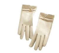 Women Winter Suede Leather Keep Warm Elegant Gloves Cycling Windproof Lightly Waterproof Metal Buckle for Warm