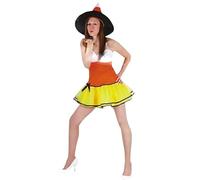 Women Wish Witch Costume, Ladies Adjustable Durable Fancy Dress & Hat Horror Scary Accessory Set For Halloween Magic Event Hen Party Outfit For Adult UK One Size Fits All