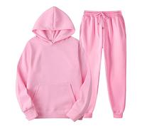 Women With Pants Hoodie Plus Leisure Winter Fleece Hooded Women Suits Snow Thermals