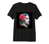 Women with Roses Premium T-Shirt