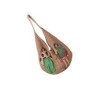 Women Woven Shoulder Bag Korean Styles Handbag Lovely Armpit Bag Fashion Beach Stylish Underarm For Travel Women Shoulder Woven Armpit Trendy Beach Korean Styles Underarm