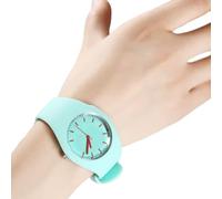 Women Wrist Watch with Silicone Band Big Face Waterproof Sport Ladies Casual Watch Fashion Simple Quartz Watches for Girls, Ice Watches for Women