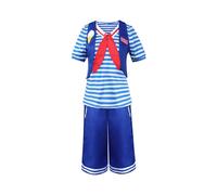 (Women, XL) Stranger Things Robin Scoops Ahoy Cosplay Costume Uniform Dress Hallowee Outfit