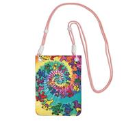 WOmeng Dancing thanksgiving bear Print Mobile Pouch Phone Crossbody Bag Water-Resistant Travel Hiking Shopping Daily Use