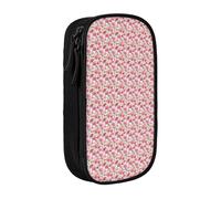 WOmeng Garden Peony Print Practical Pencil Bag School Supplies Pens Pencils Art Accessories Various Occasion