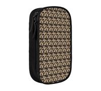 Womeng German Shepherd Dog Print Practical Pencil Bag School Supplies Pens Pencils Art Accessories Various Occasion