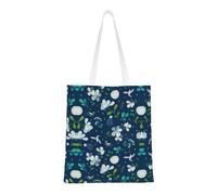 WOmeng Grass And Dove Print Reusable Bag Lightweight Bags Foldable Eco-Friendly All-Seasons Versatility Trendy