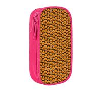 WOmeng Halloween Pumpkin Patterns Print Practical Pencil Bag School Supplies Pens Pencils Art Accessories Various Occasion