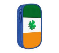 WOmeng Irish Flag Print Practical Pencil Bag School Supplies Pens Pencils Art Accessories Various Occasion