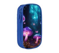 Womeng Magic Mushroom Print Practical Pencil Bag School Supplies Pens Pencils Art Accessories Various Occasion