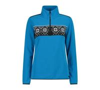 Women's 1/2 zip fleece CMP Bleu 2XL